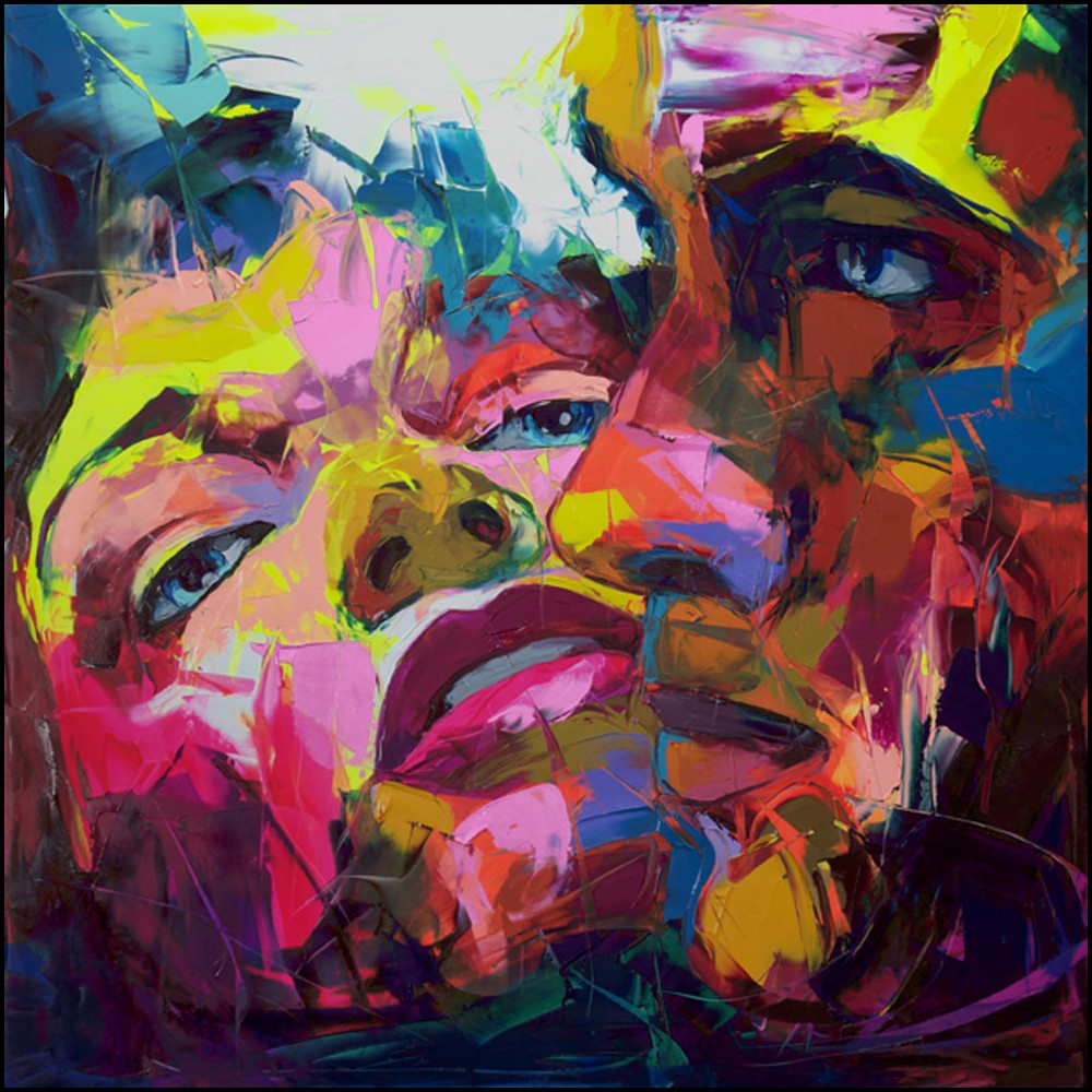 Francoise Nielly Portrait Palette Painting Expression Face179